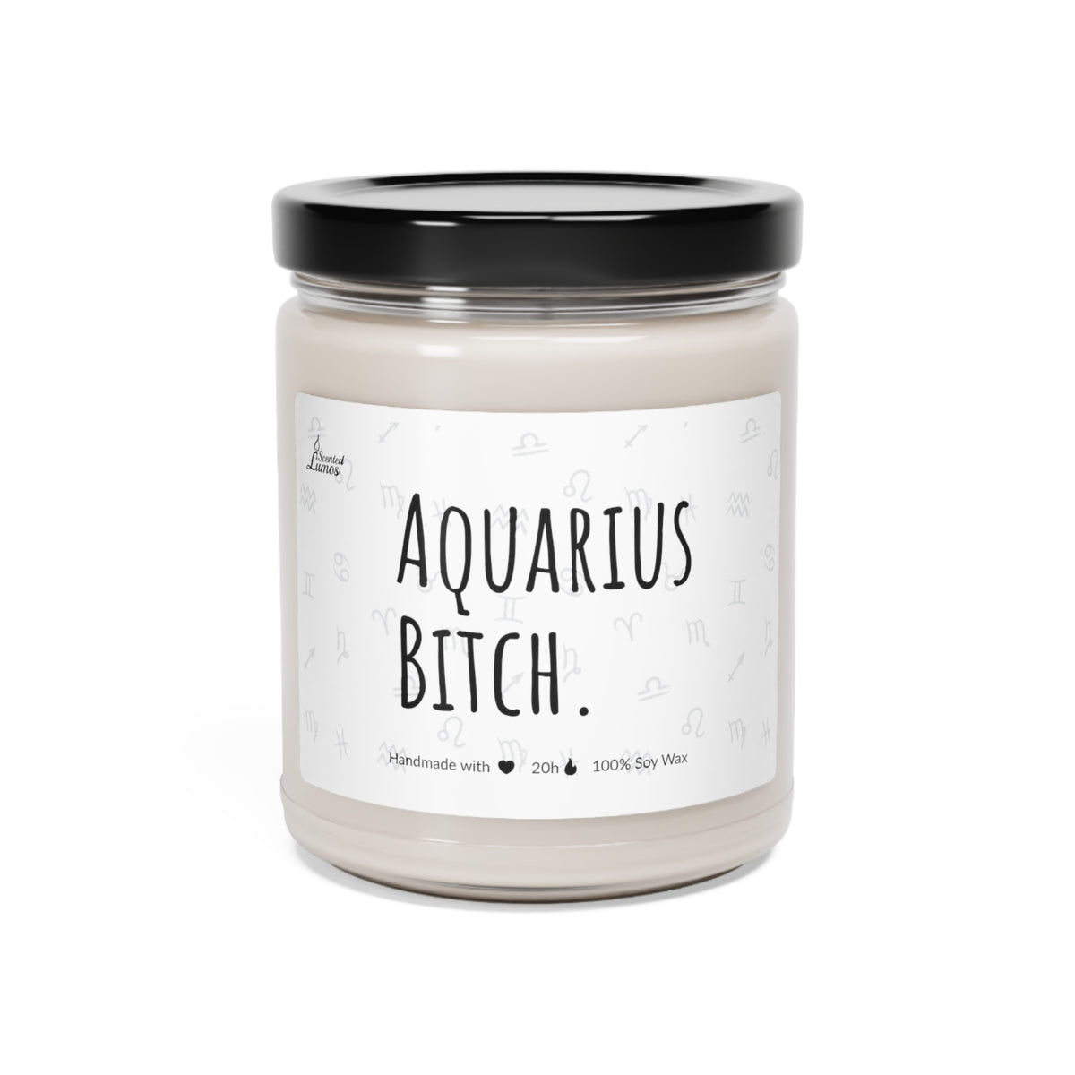 Aquarius Scented Soy Candle