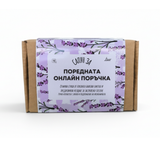 a product with a floral pattern and text in Russian.