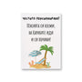 Пенсията си вземи, на Карибите иди и си почини! - Картичка