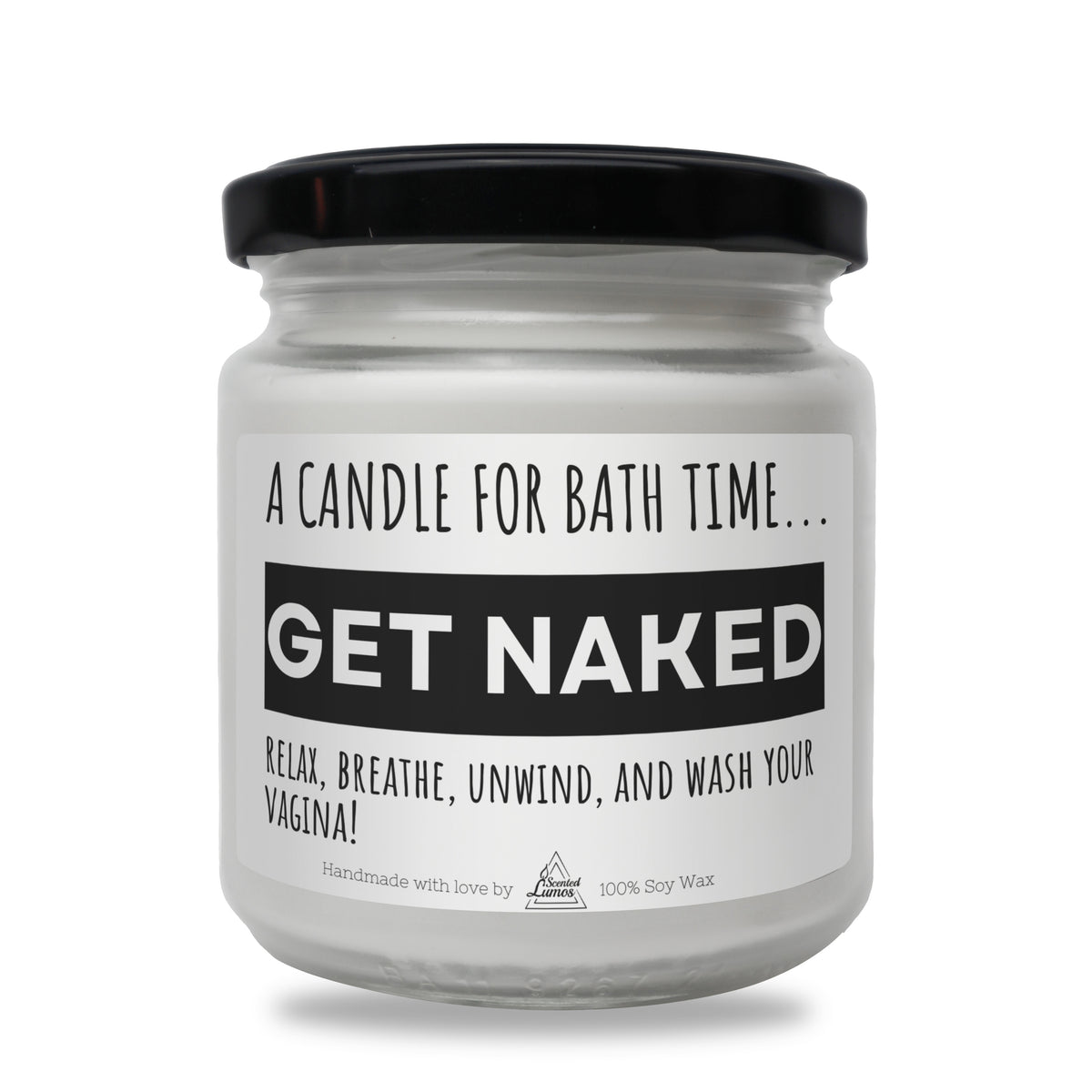 Get naked Scented Soy Candle