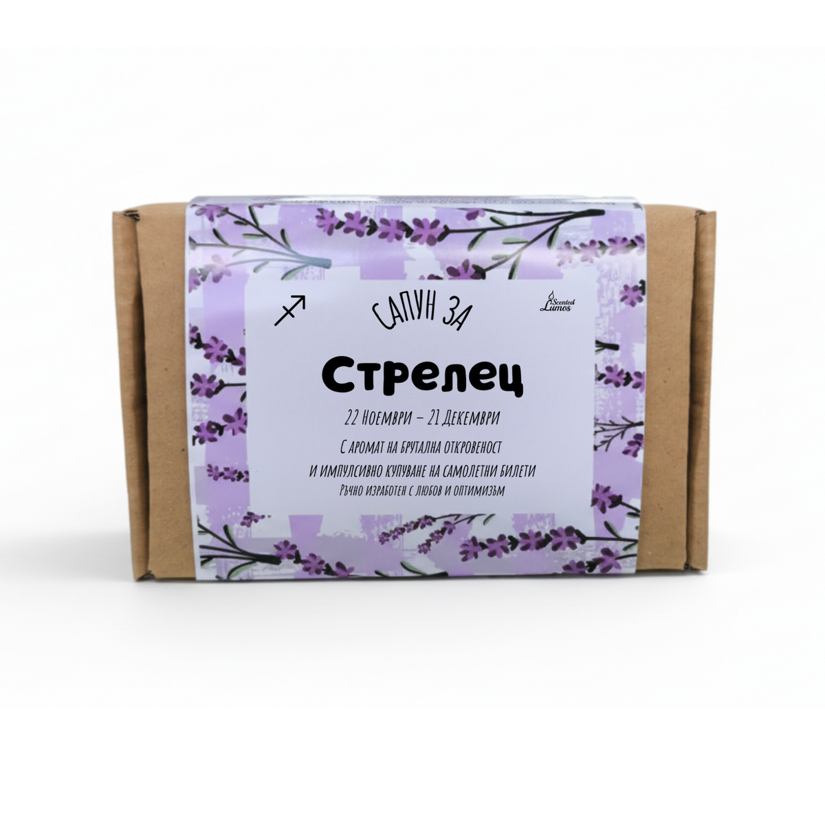 a product with a floral pattern and text on it.