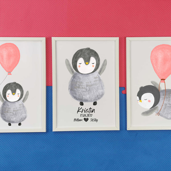 Penguins - 3 poster set