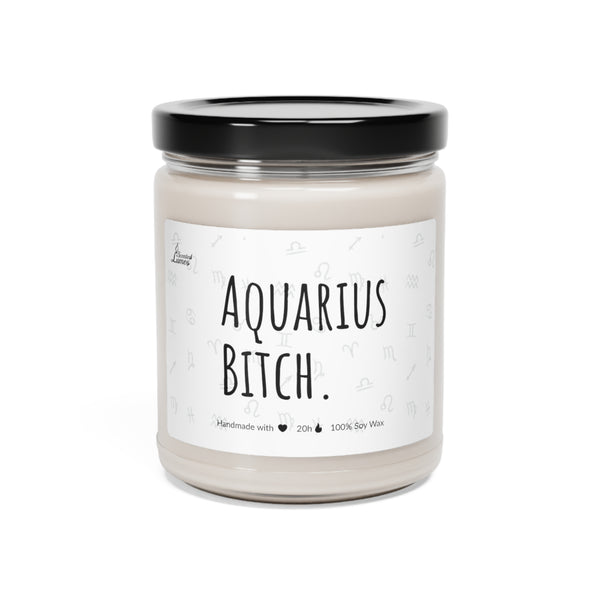 Aquarius Scented Soy Candle