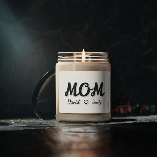 Mom Personalized Scented Soy Candle