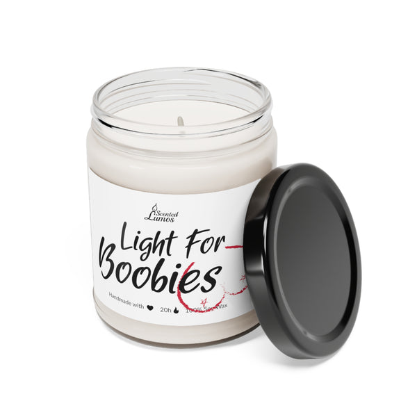 Light for Boobies Scented Soy Candle