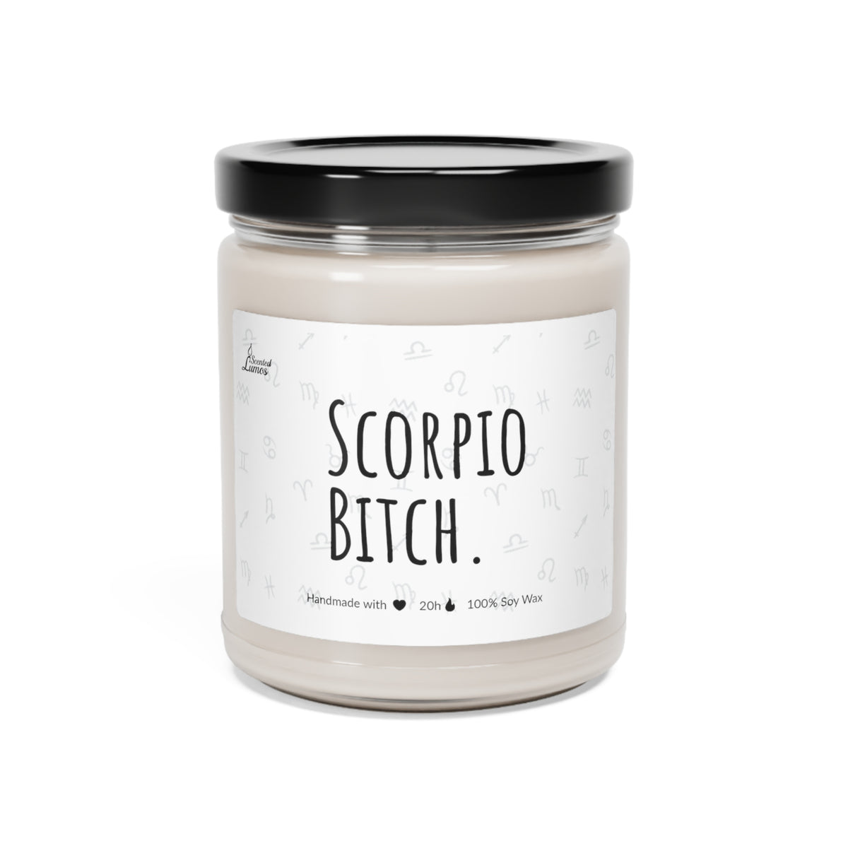 Scorpio Scented Soy Candle