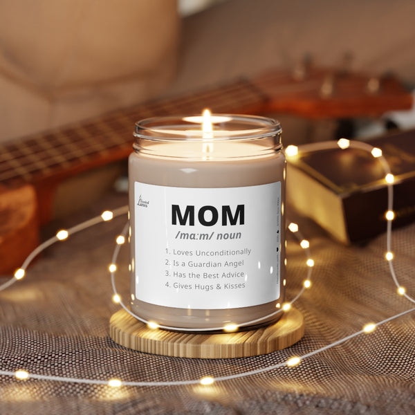 Mom definition Scented Soy Candle