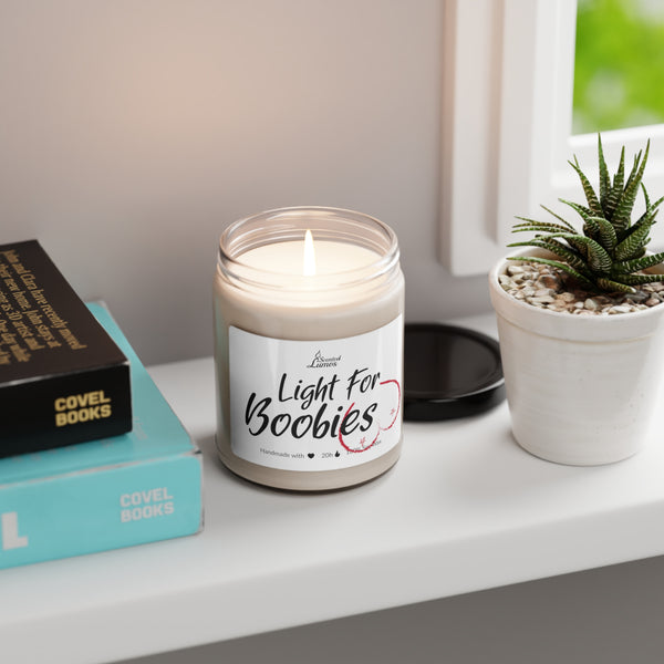 Light for Boobies Scented Soy Candle