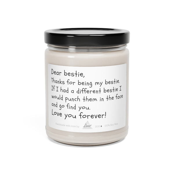 Thank you for being my bestie Scented Soy Candle