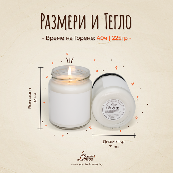 Personalized Candle with Photo and Text