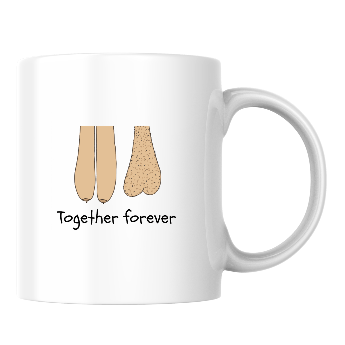 Together forever - Бяла чаша