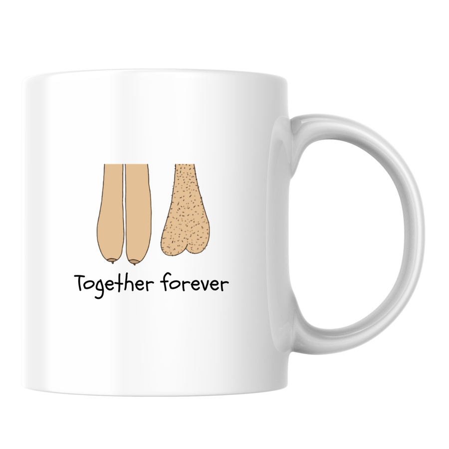 Together forever - Бяла чаша