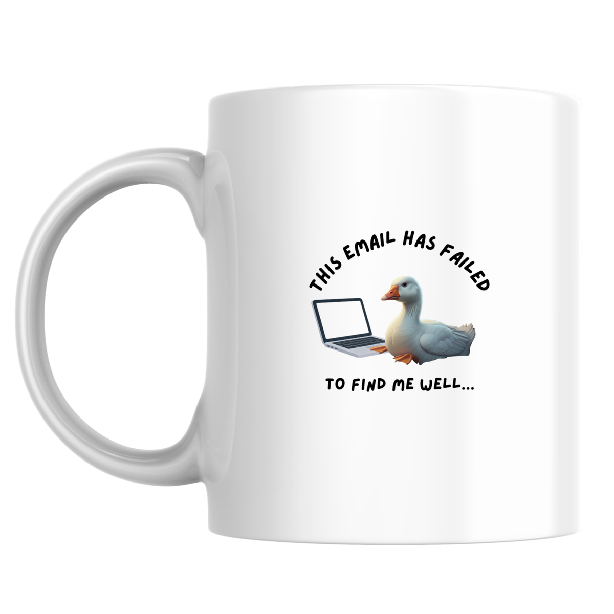 This email failed to find me well - Бяла чаша 350 мл