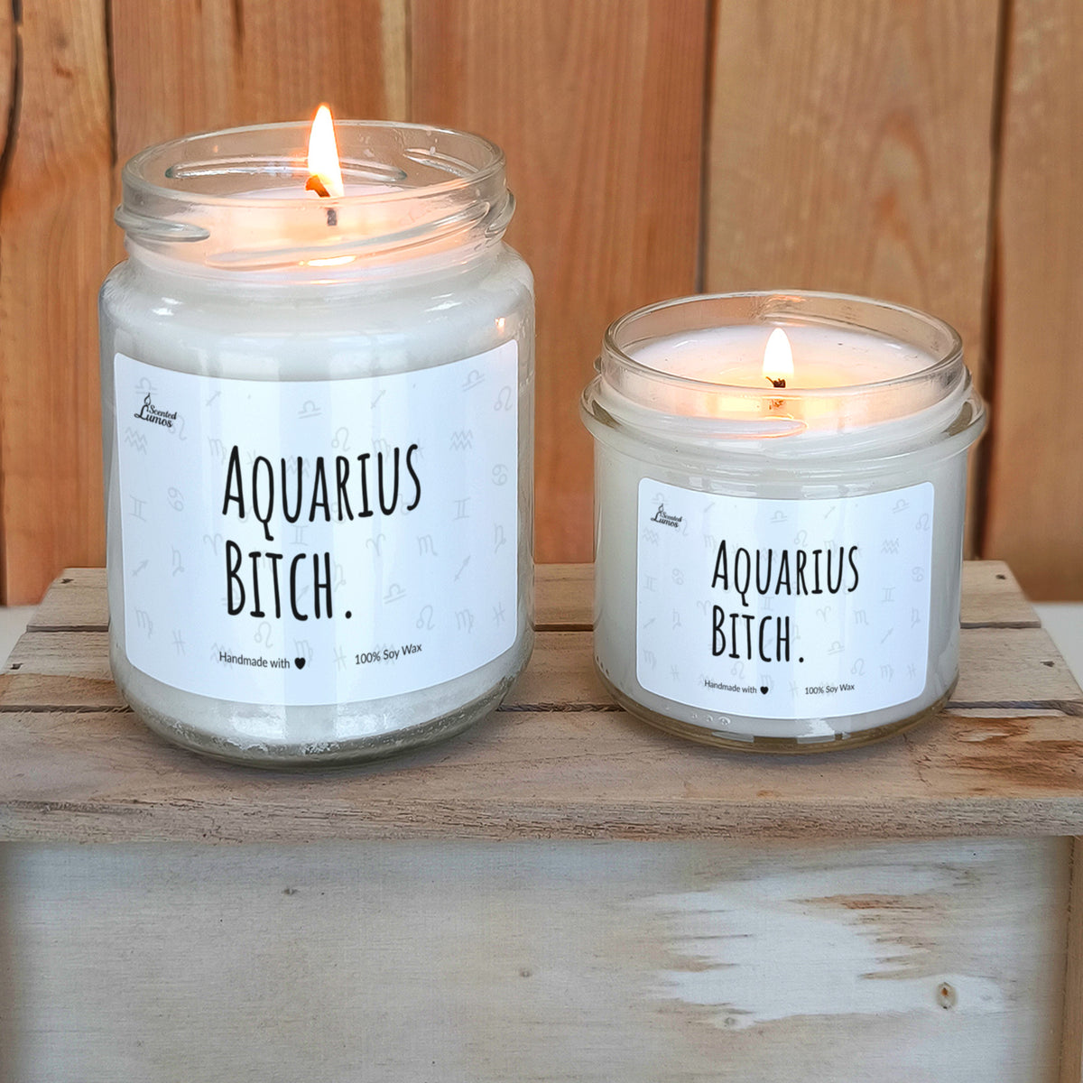 Aquarius Scented Soy Candle