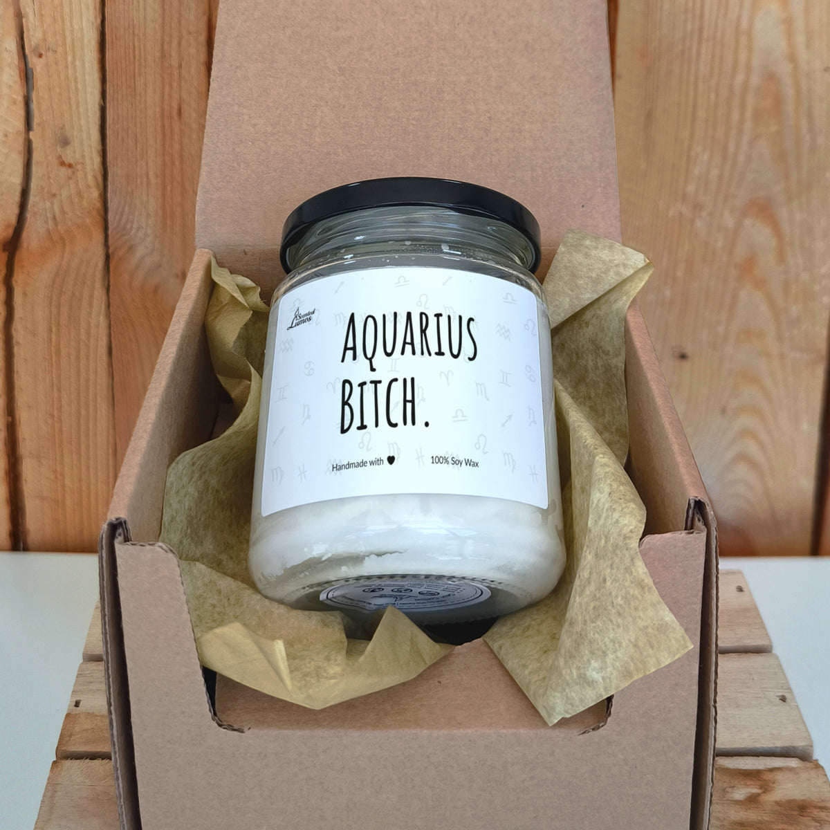 Aquarius Scented Soy Candle
