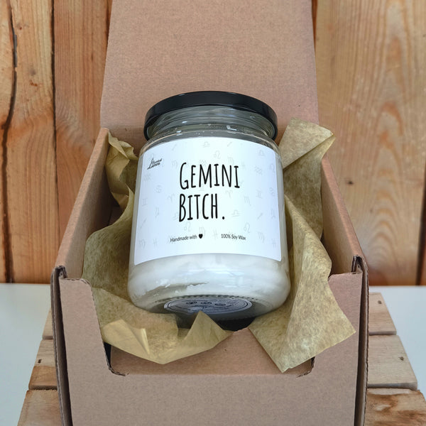 Gemini Scented Soy Candle