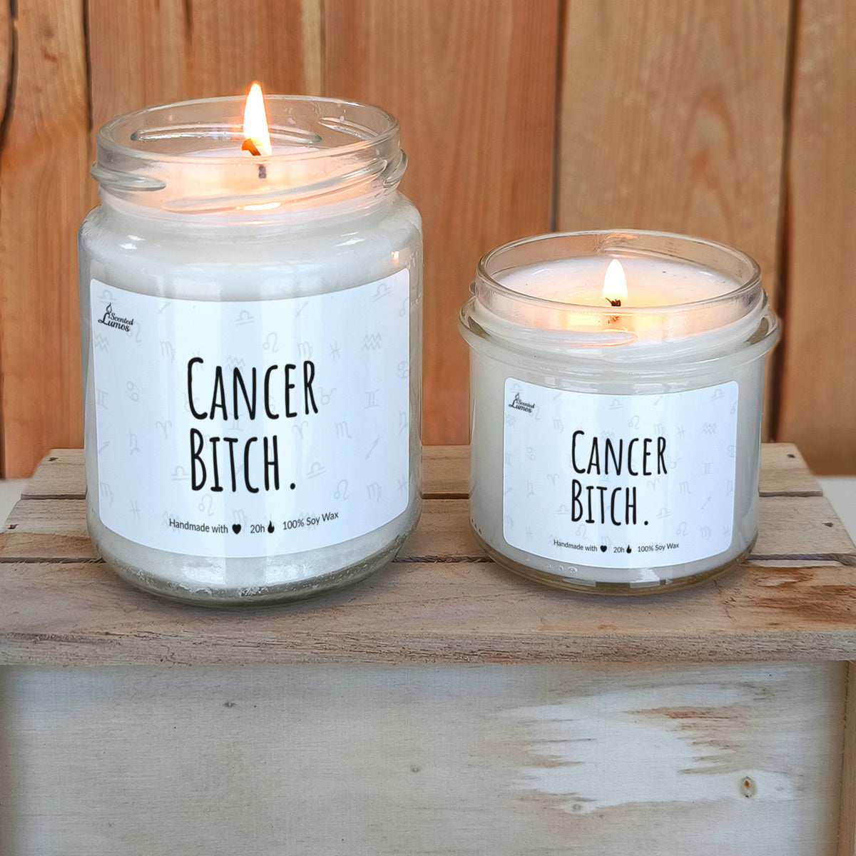 Cancer Scented Soy Candle