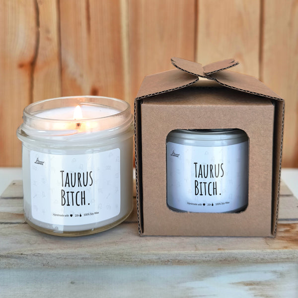 Taurus Scented Soy Candle