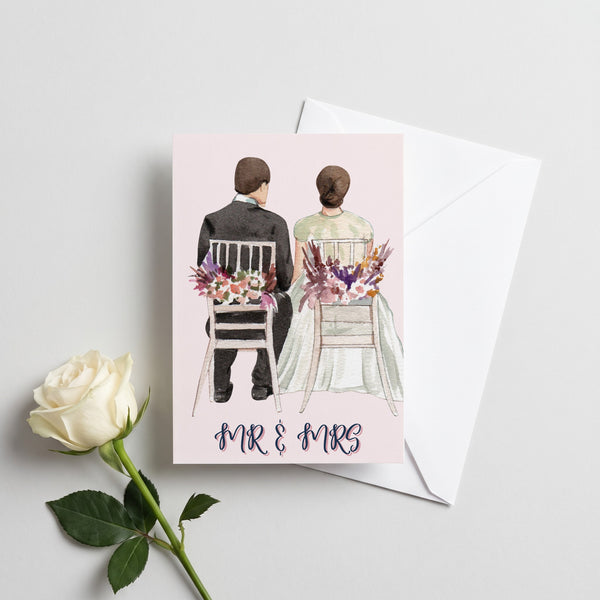 Mr & Mrs - Картичка