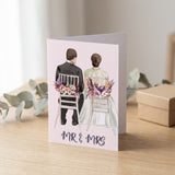 Mr & Mrs - Картичка