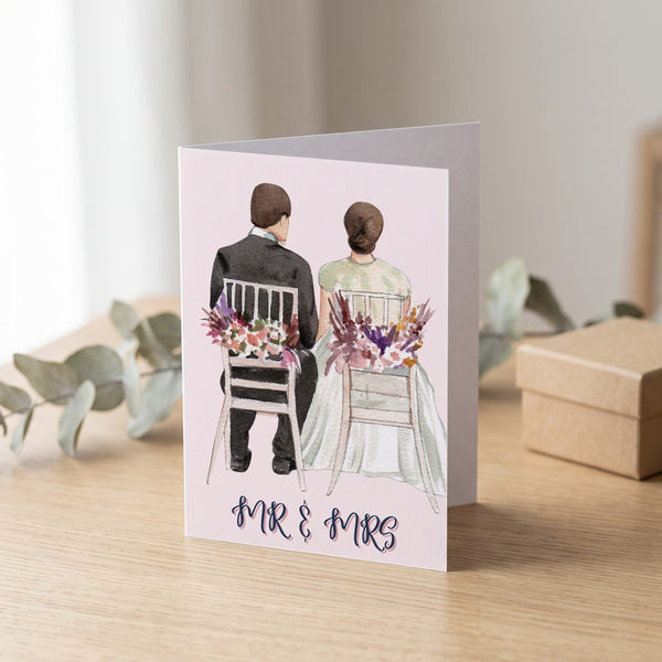 Mr & Mrs - Картичка