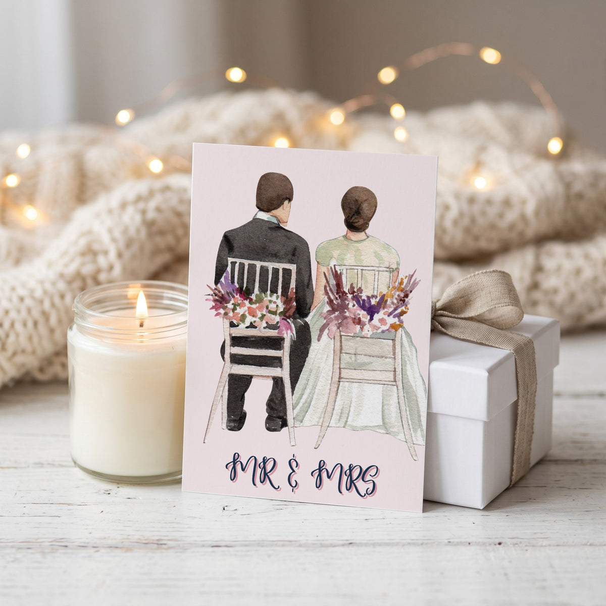 Mr & Mrs - Картичка