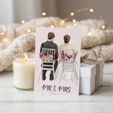Mr & Mrs - Картичка