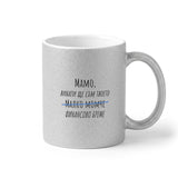 Мамо, винаги ще съм твоето малко момче Глитер Чаша 350мл