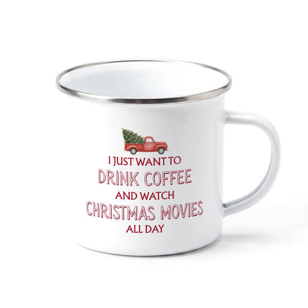 I just want to drink coffee and watch Christmas movies