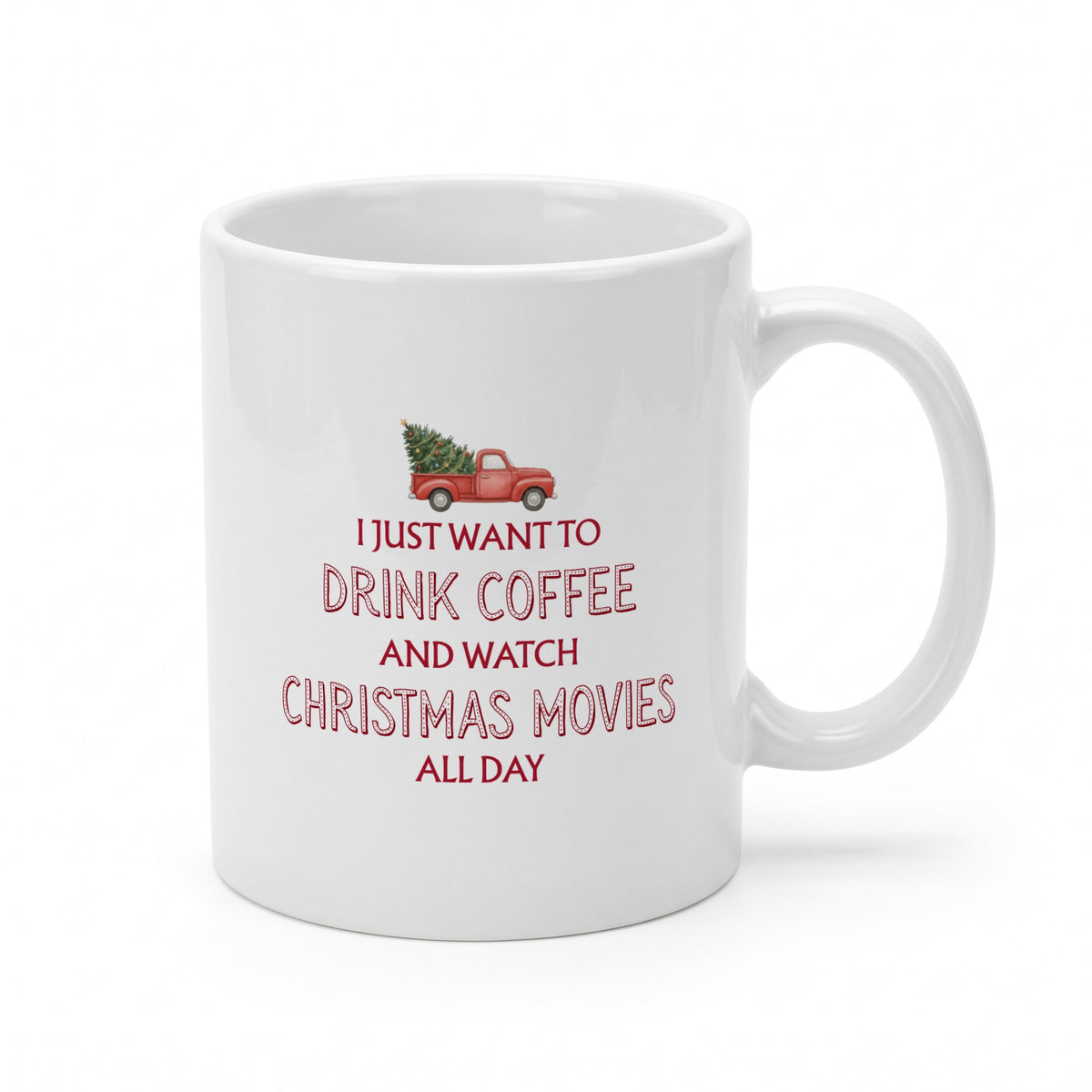 I just want to drink coffee and watch Christmas movies