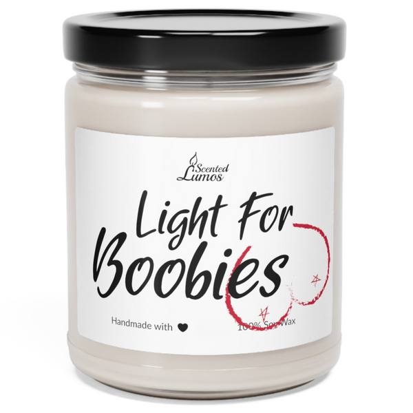 a jar of light for boobies candles