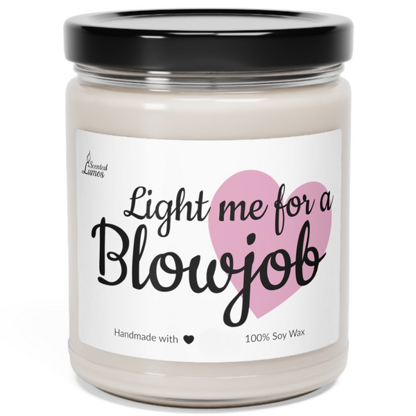 a jar of light me for a blowjob